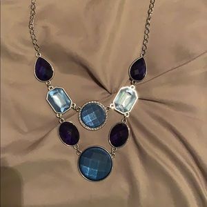 Blue Statement Necklace